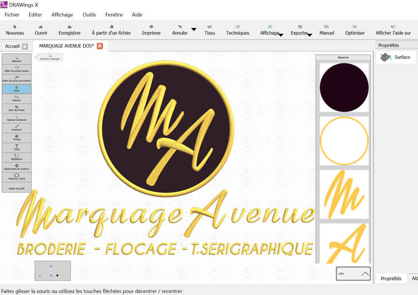 Notre savoir faire Marquage Avenue